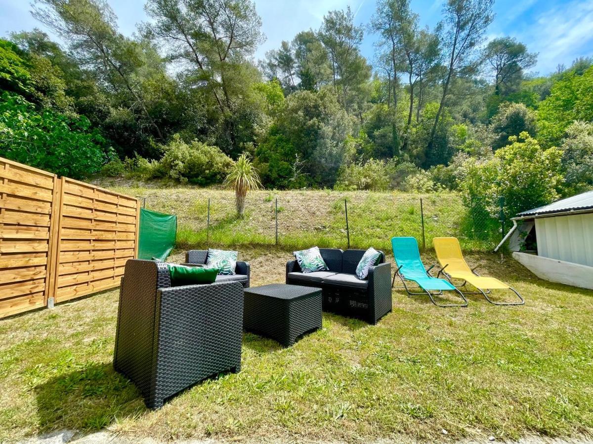 Cosy & Chill Appartements - 10 Min De La Mer - Jardin, Netflix, Terrasse, Fibre & Parking Cagnes-sur-Mer Exterior photo