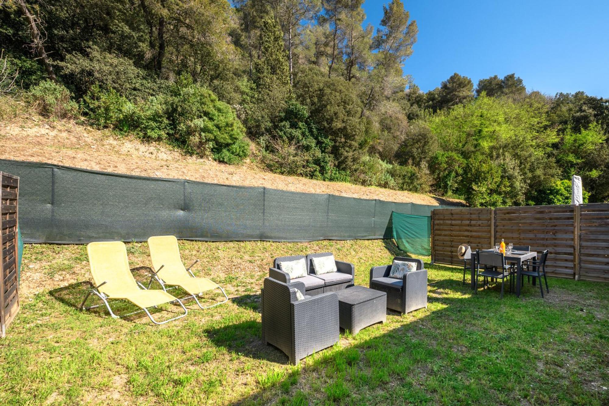 Cosy & Chill Appartements - 10 Min De La Mer - Jardin, Netflix, Terrasse, Fibre & Parking Cagnes-sur-Mer Exterior photo