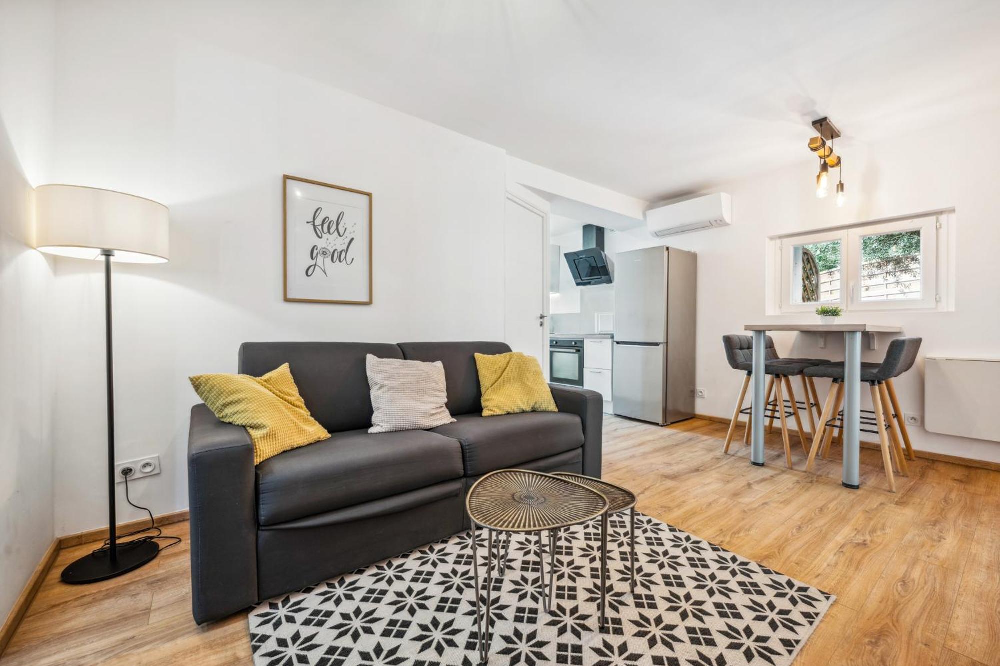 Cosy & Chill Appartements - 10 Min De La Mer - Jardin, Netflix, Terrasse, Fibre & Parking Cagnes-sur-Mer Exterior photo