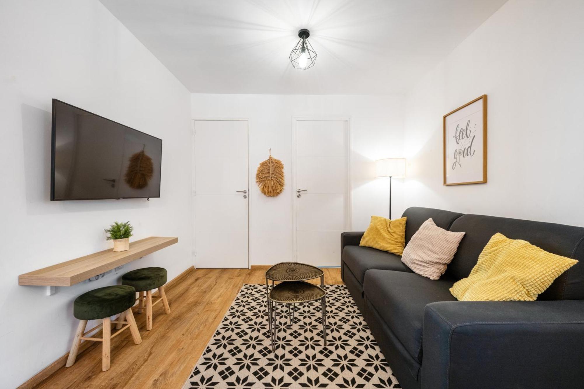 Cosy & Chill Appartements - 10 Min De La Mer - Jardin, Netflix, Terrasse, Fibre & Parking Cagnes-sur-Mer Exterior photo