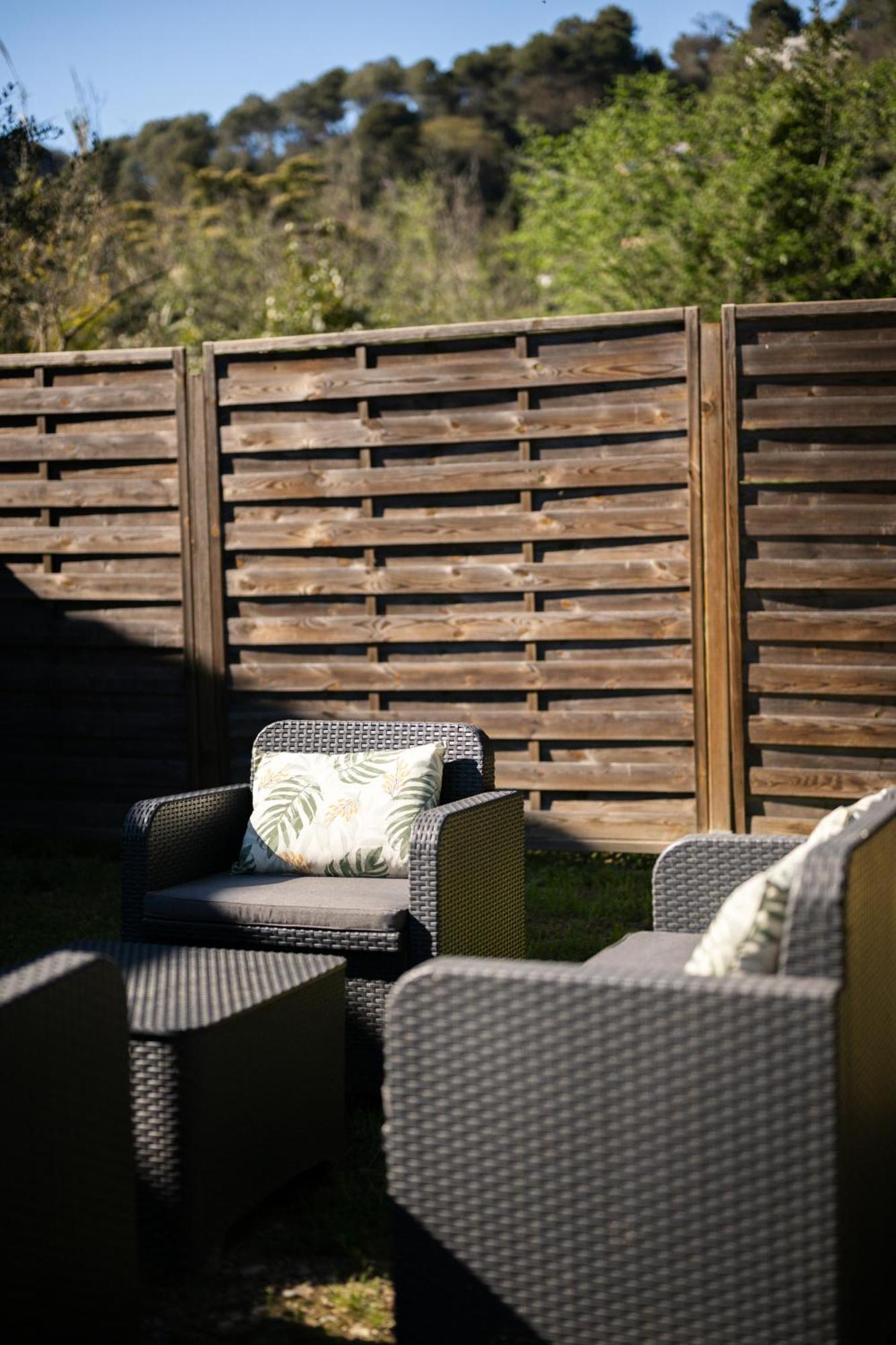 Cosy & Chill Appartements - 10 Min De La Mer - Jardin, Netflix, Terrasse, Fibre & Parking Cagnes-sur-Mer Exterior photo